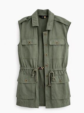 Rachel Roy hunter green vest